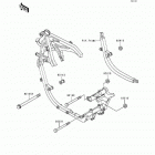 Ninja 500 (EX500-D3) Рама ,крепежные детали
