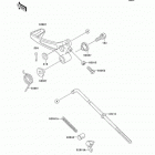 KX60 (KX60-B10) Педаль тормоза