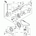 Ninja 500 (EX500-D3) Стартер