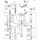 KX125 (KX125-K4) Передняя вилка