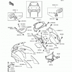 Ninja ZX-6 (ZX600-E5) Cowling(zx600-e5)