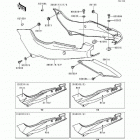 Ninja 500 (EX500-D3) Боковые обтекатели