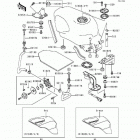 Ninja ZX-6 (ZX600-E5) Fuel tank(zx600-e5)