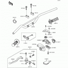 KX125 (KX125-K4) Руль