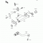 KX500 (KX500-E9) Механизм переключения передач