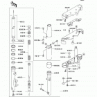 Vulcan 1500 Classic (VN1500-D1) Передняя вилка