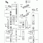 KX125 (KX125-K3) Передняя вилка