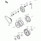 EX500 (EX500-A6) Сцепление