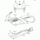 Ninja 500 (EX500-D3) Decals(violet)(ex500-d3)