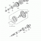 Ninja 600R (ZX600-C8) Secondary shaft