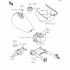 Eliminator 600 (ZL600-B2) Наклейки предупреждения
