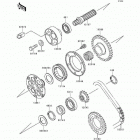 Ninja ZX-9R (ZX900-B2) Generator shaft