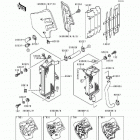 KX500 (KX500-E4) Radiator(kx500-e4 / e5 / e6 / e7)