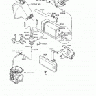 KLR650 (KL650-A8) Испарительная система топлива