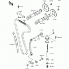 Ninja 250R (EX250-F8) Распред вал