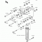 KX125 (KX125-K2) Задняя подвеска