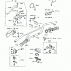 KLR650 (KL650-A8) Руль