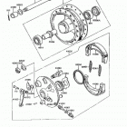KE100 (KE100-B13) Переднее колесо