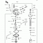 KX100 (KX100-B5) Карбюратор