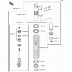 KX500 (KX500-E4) Амортизатор