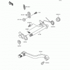 KX100 (KX100-B5) Механизм переключения передач