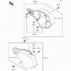 KX500 (KX500-E4) Боковые обтекатели