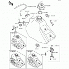 KX100 (KX100-B5) Топливный бак