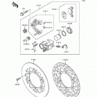 KX100 (KX100-B5) Front brake(kx100-b5 / b6)