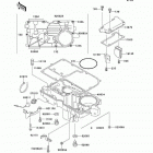 GPZ 1100 (ZX1100-E2) Поддон картера