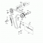 KLR650 (KL650-A8) Распред вал