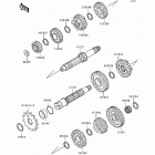KX500 (KX500-E4) Трансмиссия