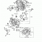 KLR650 (KL650-A8) Картер
