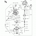 KX500 (KX500-E4) Карбюратор