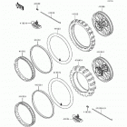 KLX650R (KLX650-A3) Wheels / tires@(jkalxea1 pa000750&nami.)