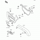 Vulcan 500 (EN500-A5) Side covers / chain cover(en500-a5)