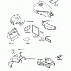 Concours (ZG1000-A7) Наклейки предупреждения