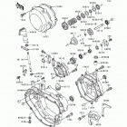 KDX200 (KDX200-E6) Крышки двигателя