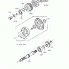 Ninja 600R (ZX600-C7) Secondary shaft