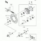 KDX200 (KDX200-E6) Задняя ступица колеса