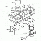 Concours (ZG1000-A7) Цилиндр и поршни