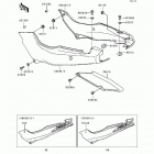 Ninja 500 (EX500-D1) Side covers / chain cover(ex500-d1)