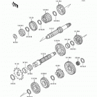 KDX200 (KDX200-E6) Трансмиссия