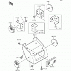 KDX200 (KDX200-E6) Отражатель