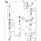 EX500 (EX500-A6) Передняя вилка