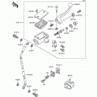 KX500 (KX500-E4) Front master cylinder(kx500-e4 / e5)
