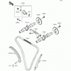 EX500 (EX500-A6) Camshafts / tensioner