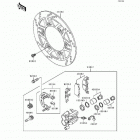 EX500 (EX500-A6) Передний тормоз