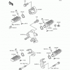 EX500 (EX500-A6) Подножки