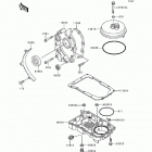 Zephyr (ZR550-B2) Breather body / oil pan