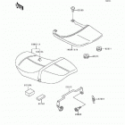Zephyr (ZR550-B2) Seat(jkazrfb1ma004499&nami.)